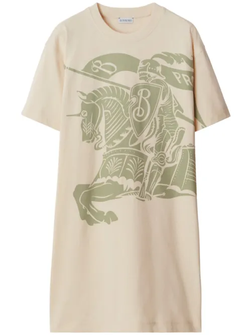 Robe à logo Equestrian Knight - Burberry - Modalova