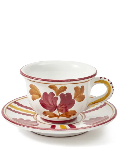 Cabana Blossom teacup and saucer