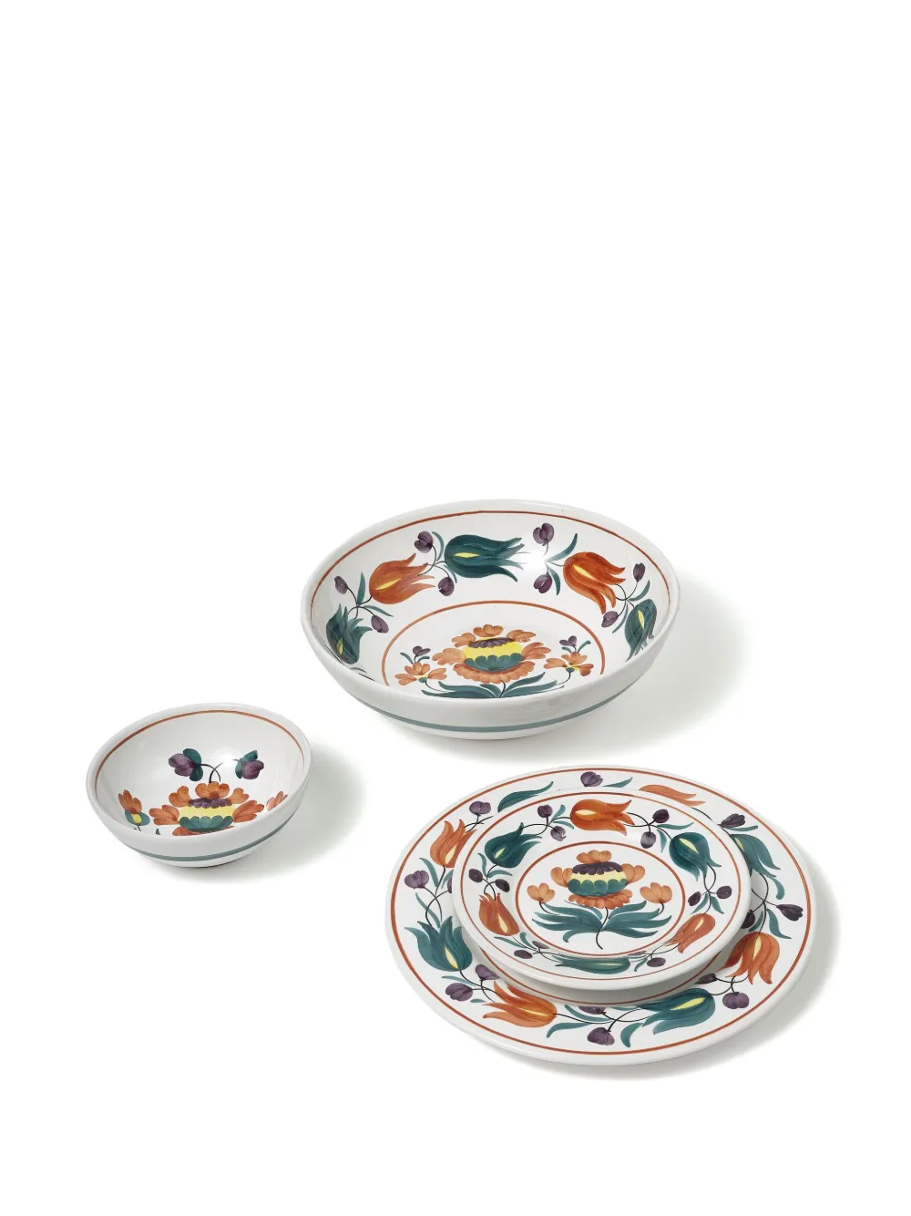 Cabana Lia Dinner Plate In Multi