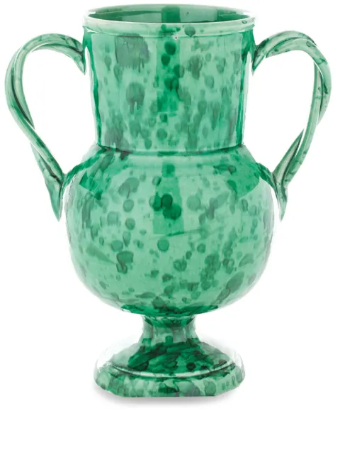 Cabana Amphora glazed-finish vase (13cm)