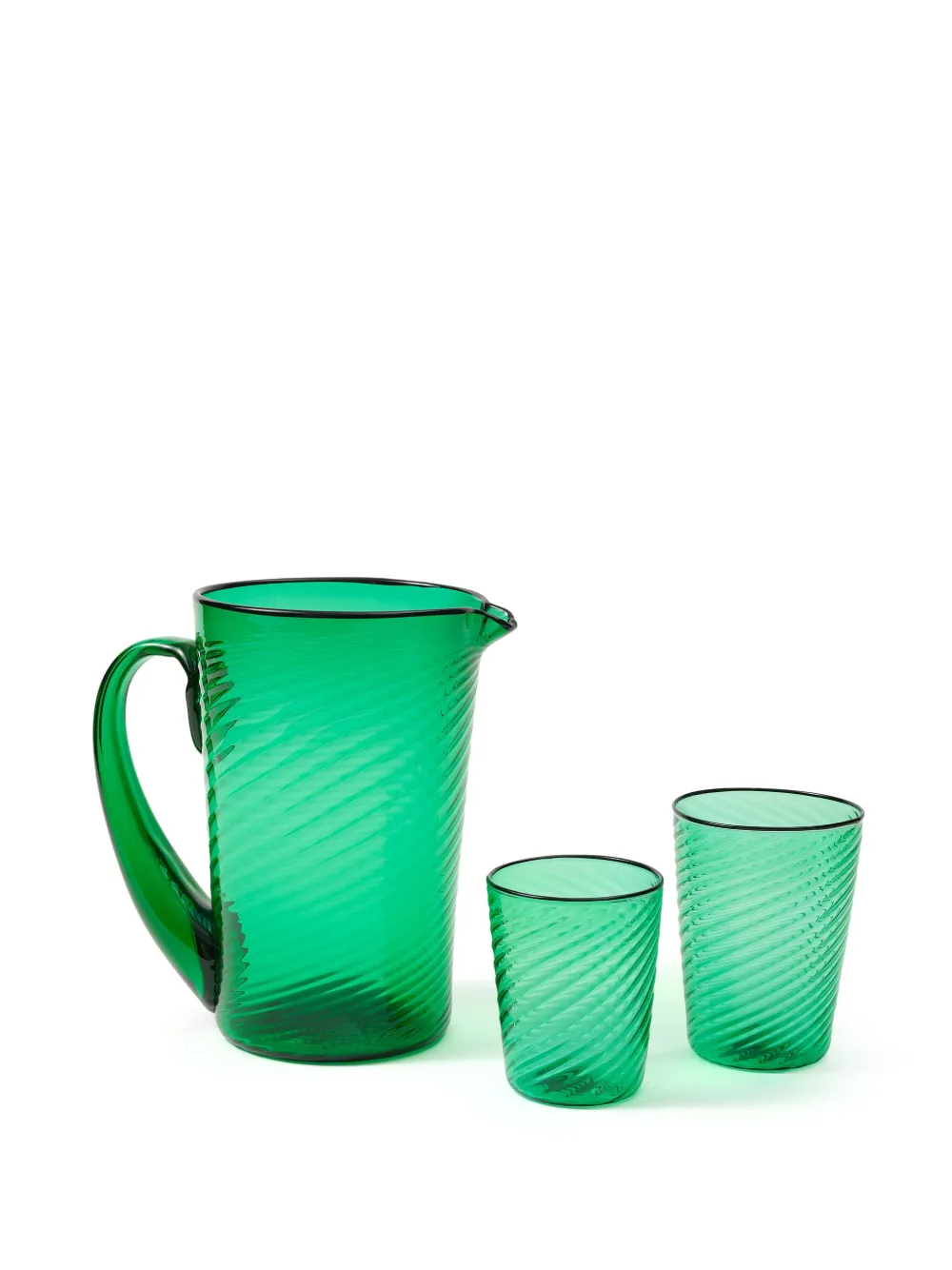 Cabana Venezia Carafe In Green