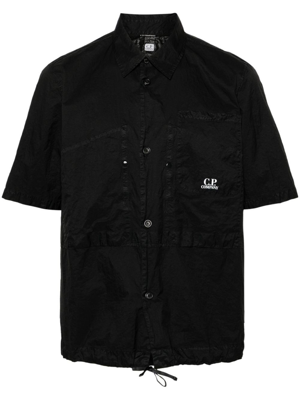 C.P. Company Overhemd met tekst Zwart