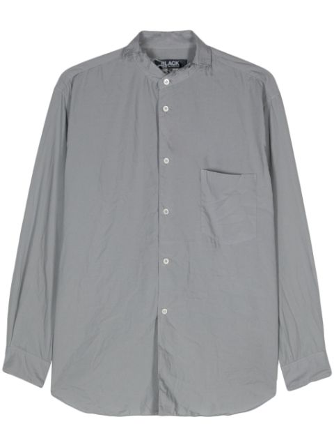 Black Comme Des Garcons distressed-details shirt Men