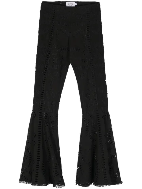 Charo Ruiz Ibiza Trouk embroidered flared trousers