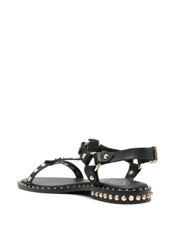 Ash stud-embellished Leather Sandals | Black | FARFETCH