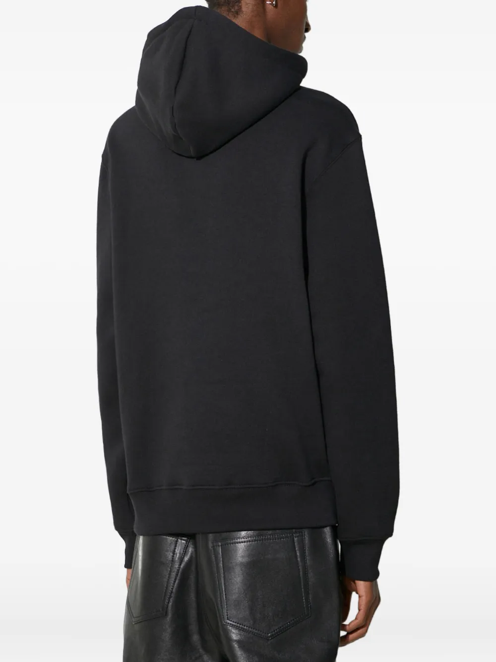 Alpha Industries Arch-logo Hoodie In Black