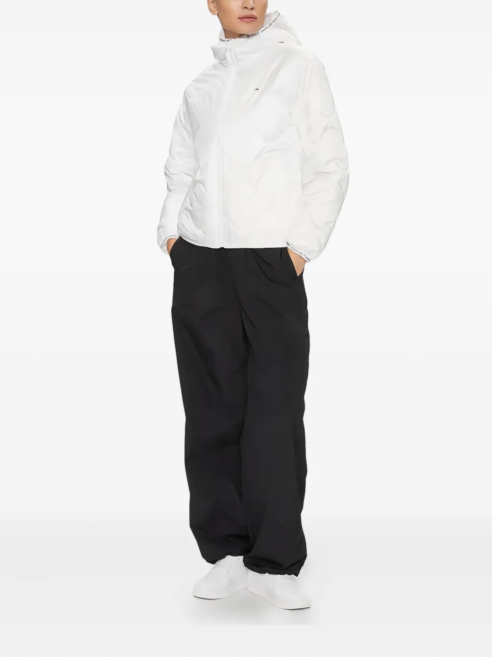 Tommy Hilfiger Jack met capuchon Wit