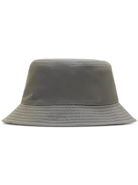 Burberry Chapéu bucket xadrez dupla face