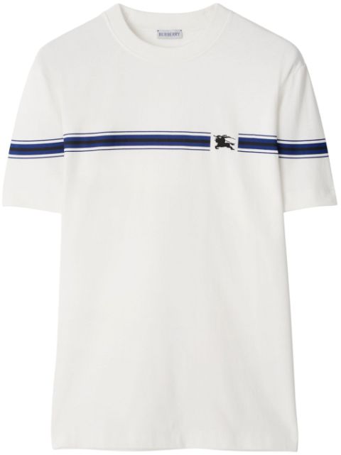 Burberry striped-detail cotton T-shirt Men