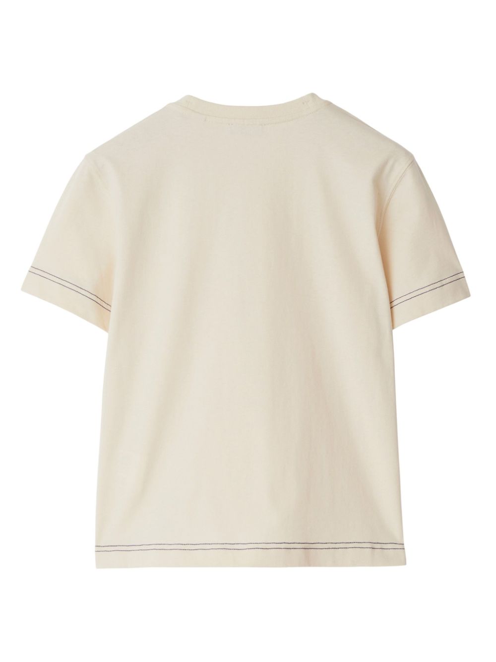 Affordable Burberry logo-embroidered cotton T-shirt Women