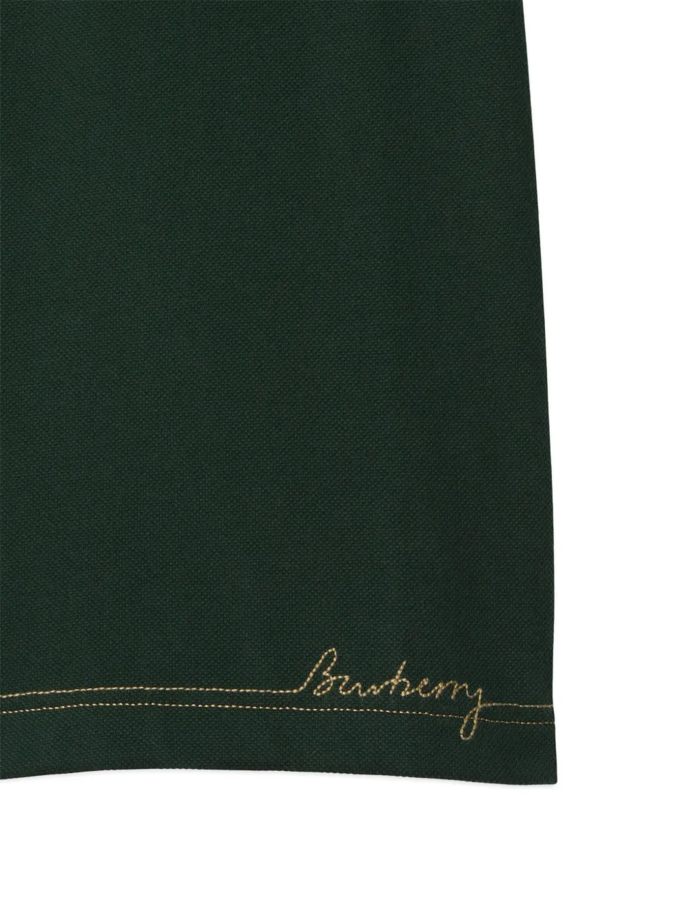 Cheap Burberry logo-embroidered polo shirt Men