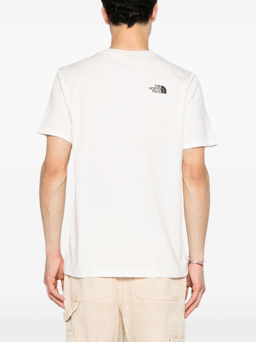 Shop The North Face M Foundation Coordinates Short-sleeve T-shirt In White