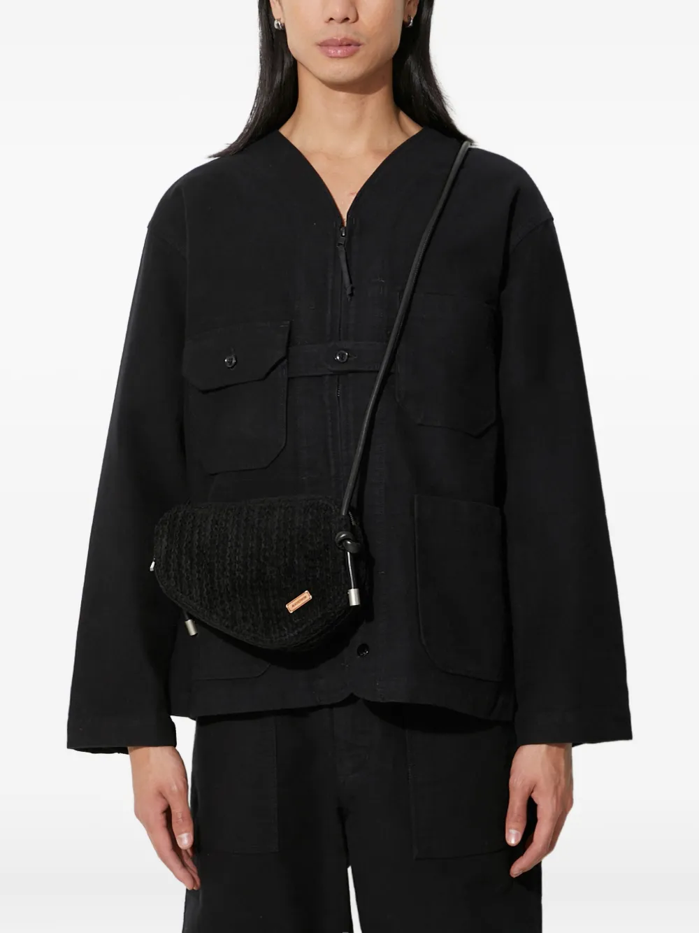 Engineered Garments pocket jacket | Black | Image 1