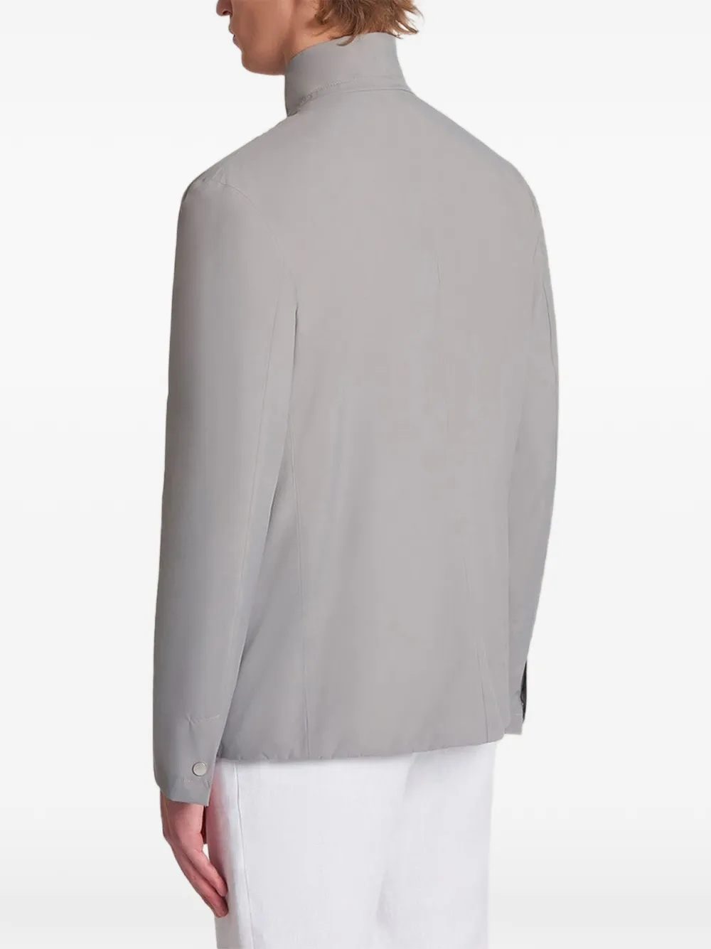 Kiton Lichtgewicht jack Grijs