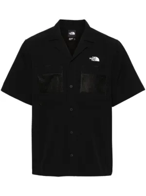 HELIOT EMIL Carabiner short-sleeve Shirt | Black | FARFETCH