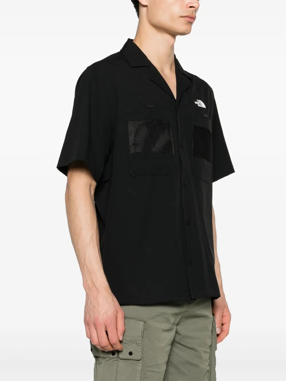 The North Face Overhemd met logoprint Zwart
