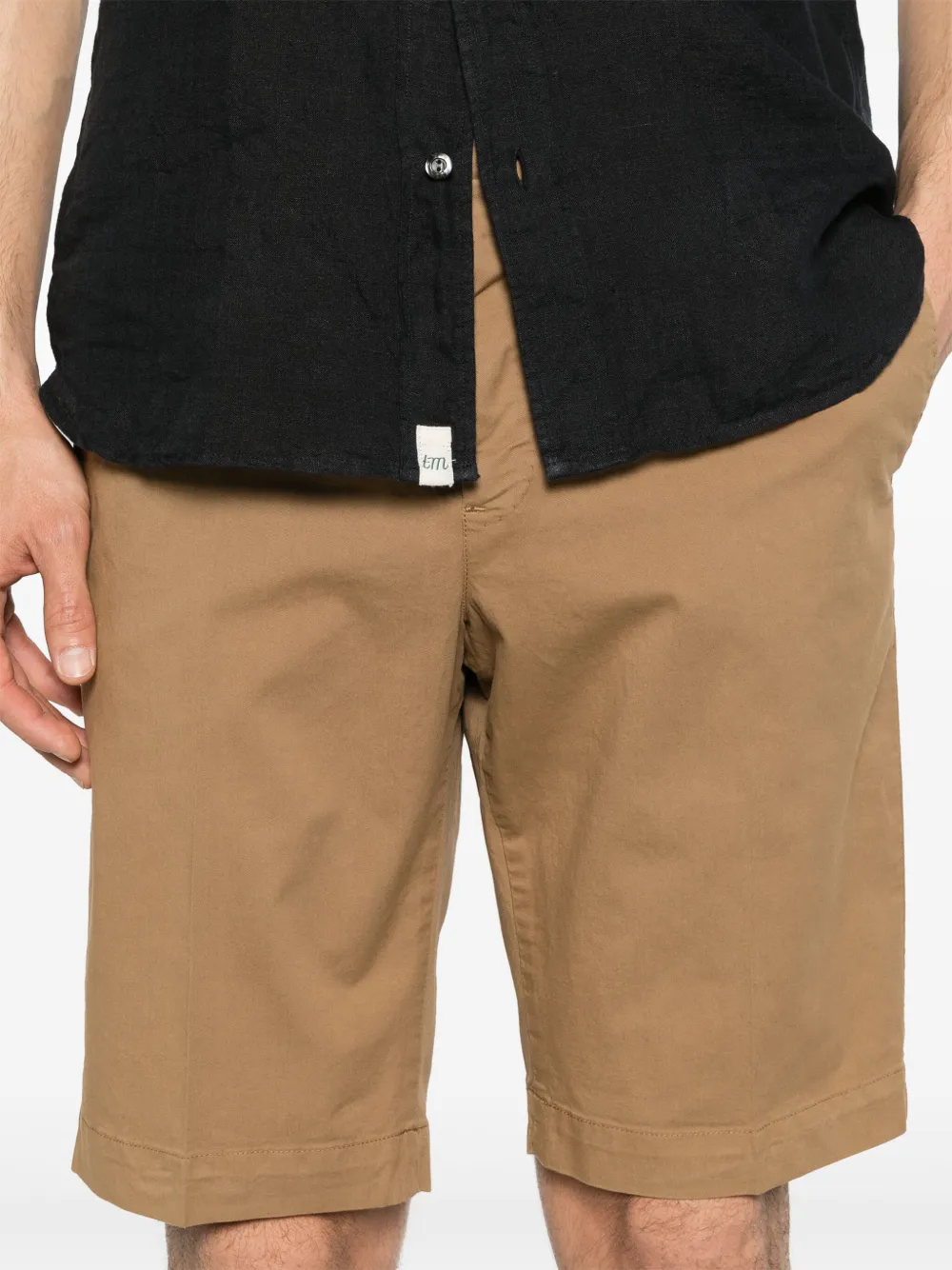 PT Torino Slim-fit chino Bruin