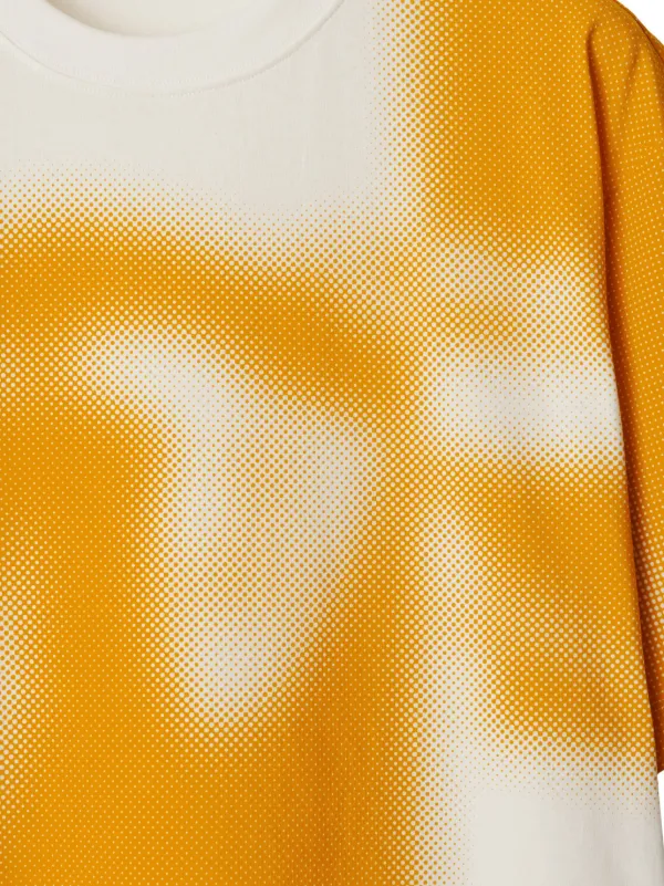 Burberry EKD two-tone Cotton T-shirt | White | FARFETCH