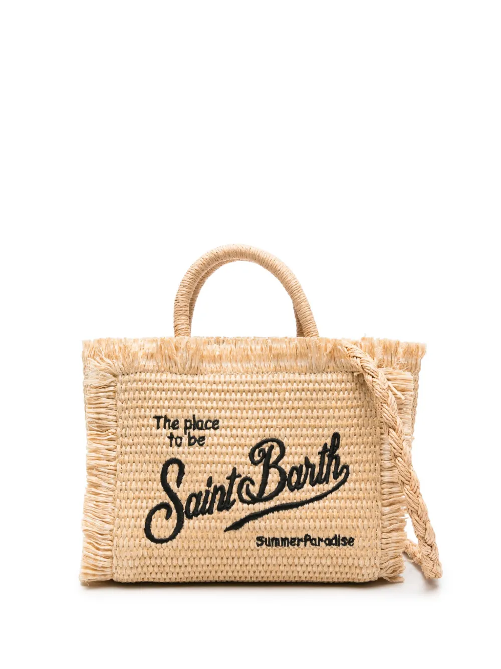 MC2 SAINT BARTH MINI VANITY STRAW BEACH BAG