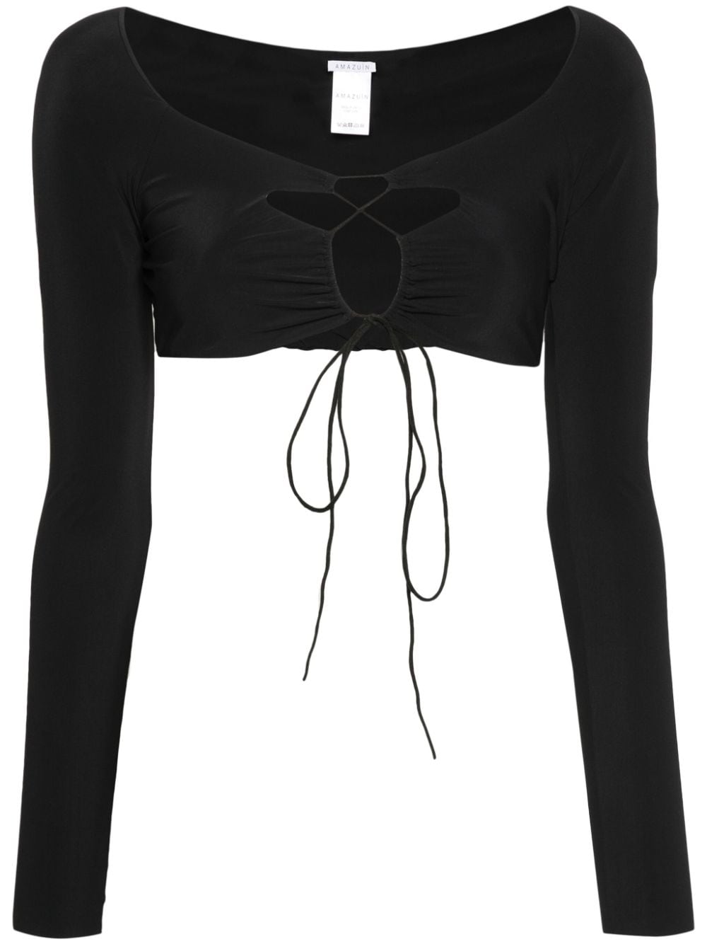 Jules cut-out cropped top