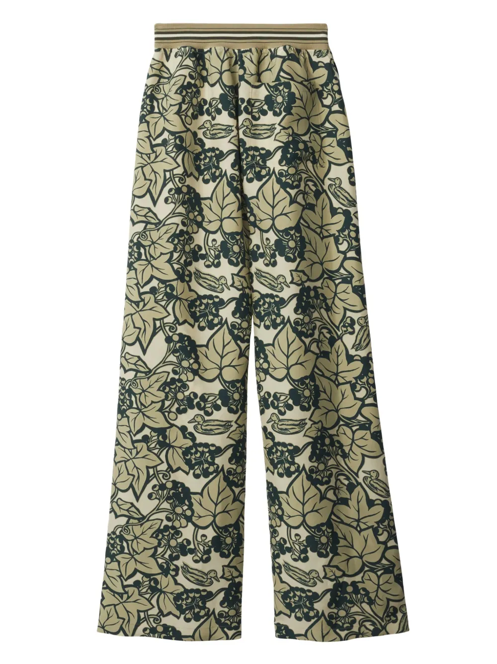 Burberry Broek met grafische print - Beige