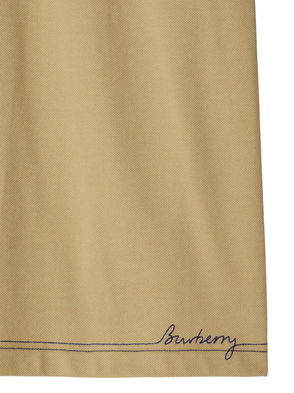 Affordable Burberry logo-embroidered polo shirt Men