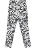 MC2 Saint Barth Belleville slim-leg zebra-print jeans - White