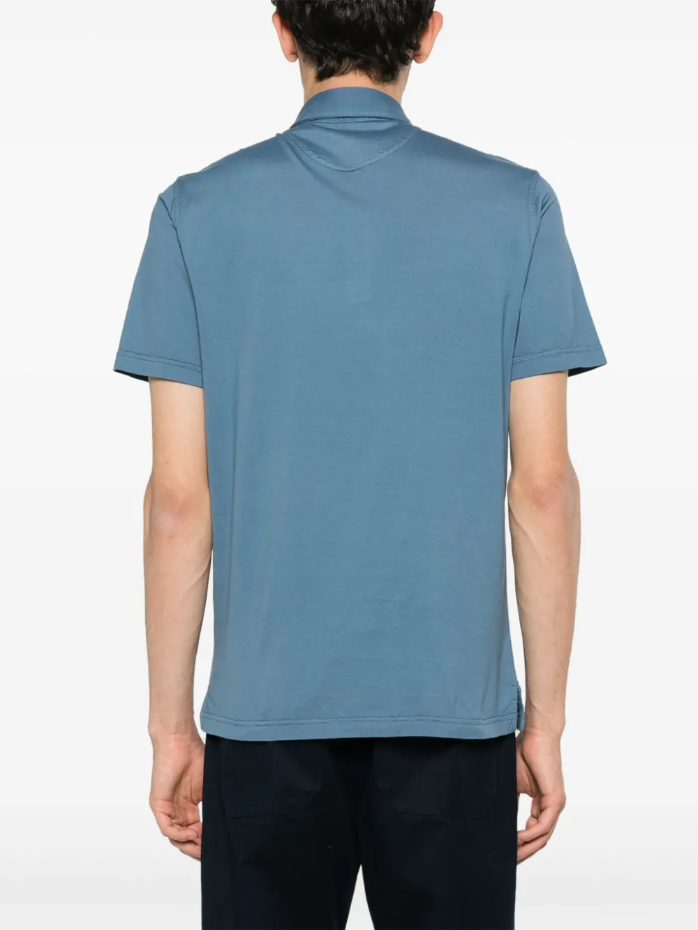 Fedeli Zero jersey poloshirt Blauw