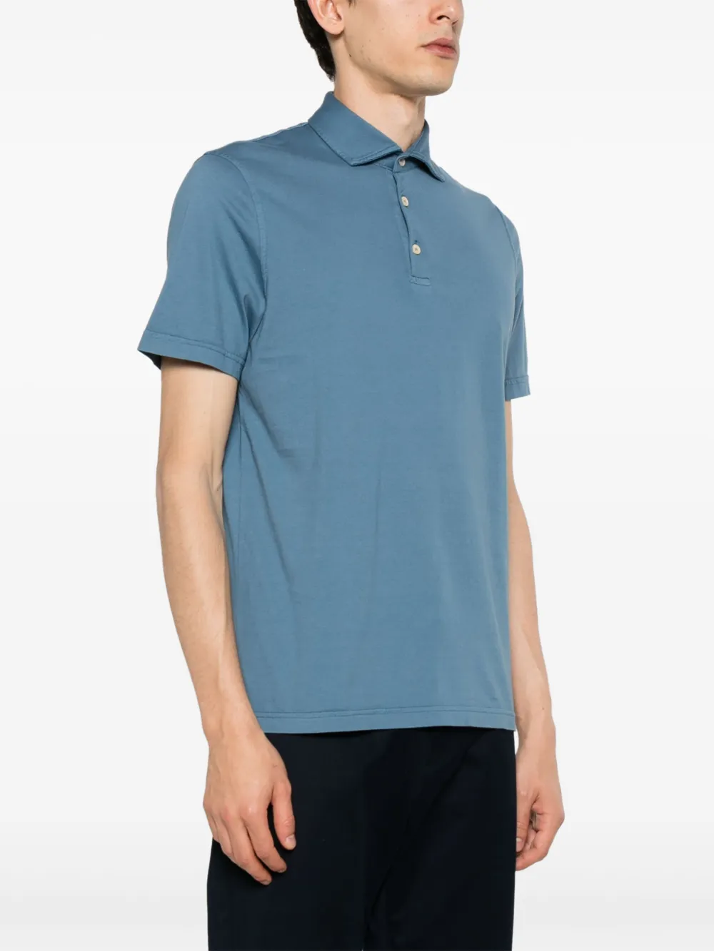 Fedeli Zero jersey poloshirt Blauw