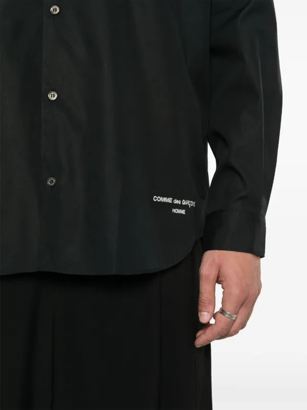 Comme Des Garçons Homme ロゴ シャツ | ブラック | FARFETCH JP
