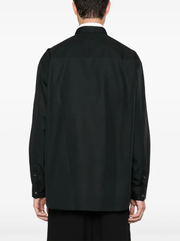 Comme Des Garçons Homme ロゴ シャツ | ブラック | FARFETCH JP