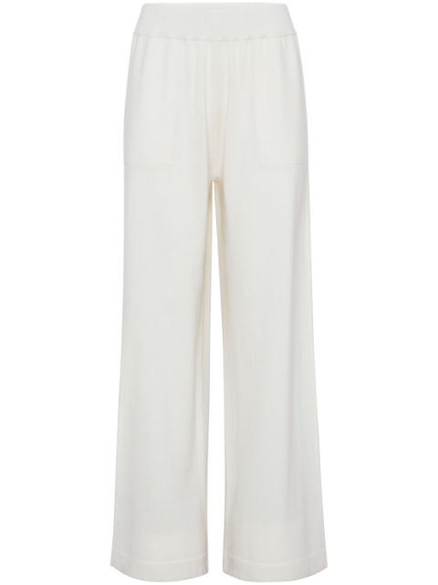 Brunello Cucinelli wide-leg cashmere track pants