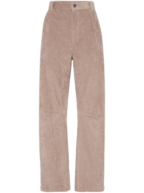 Brunello Cucinelli straight-leg corduroy trousers Women