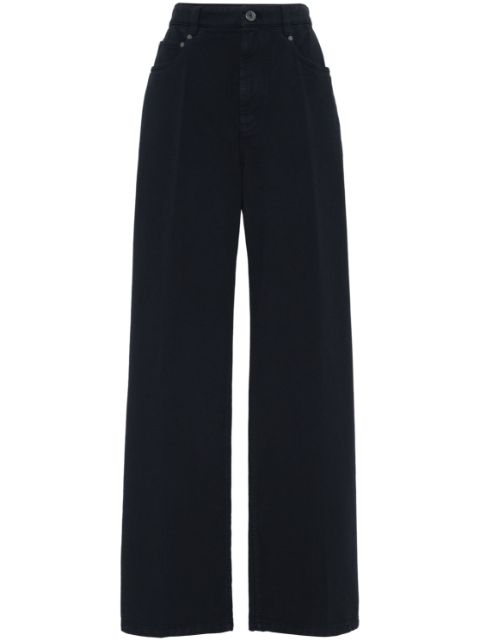 Brunello Cucinelli Dyed straight-leg trousers Women