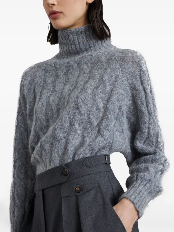 Brunello Cucinelli ショートパンツ BRUNELLO CUCINELLI Straight-Leg Pleated Garment-Dyed Cotton