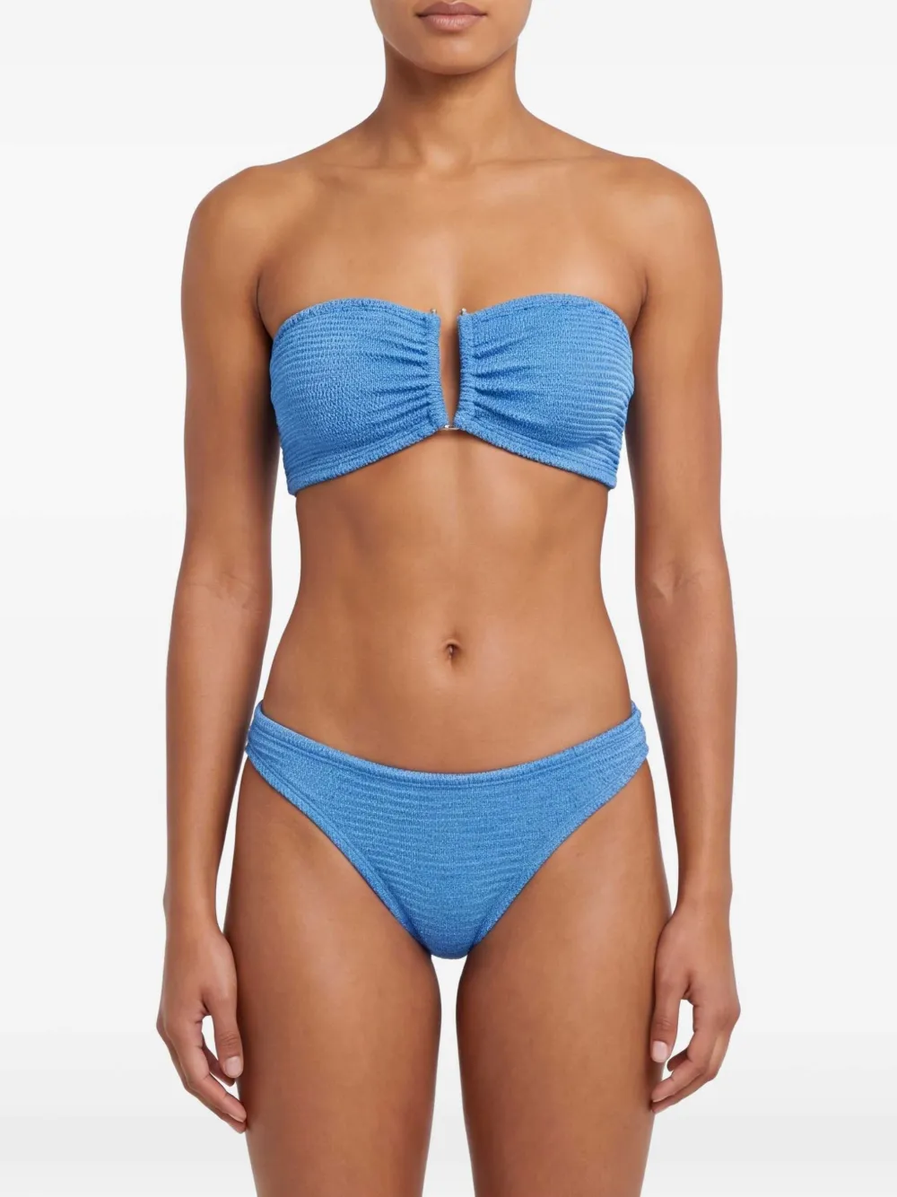PARAMIDONNA Frida bandeau bikini Blauw