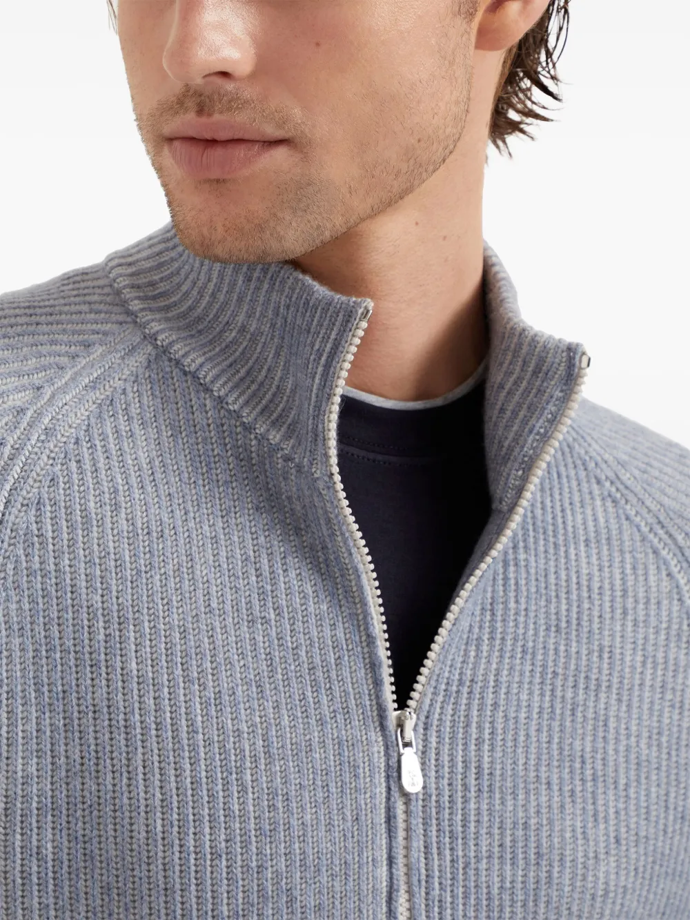 Brunello Cucinelli Kasjmier vest Blauw