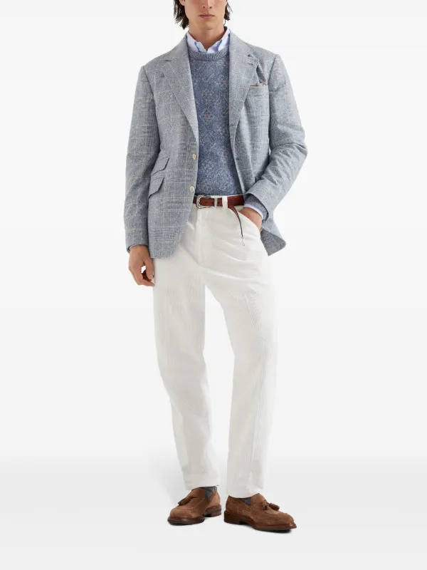 Brioni コーデュロイ パンツ | ブラック | FARFETCH JP