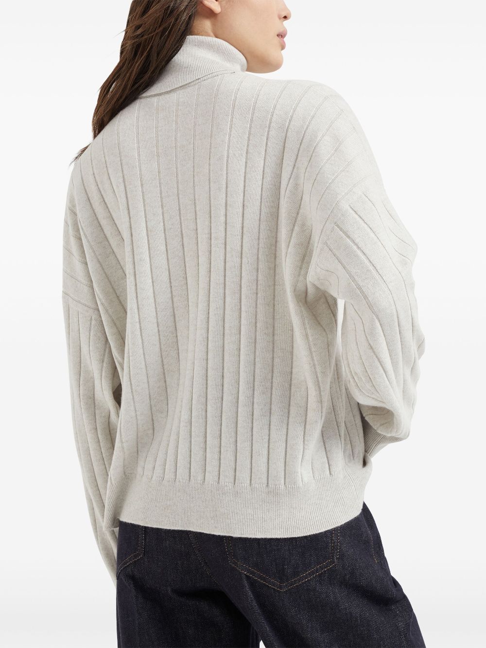 Brunello Cucinelli high-neck cashmere jumper Women