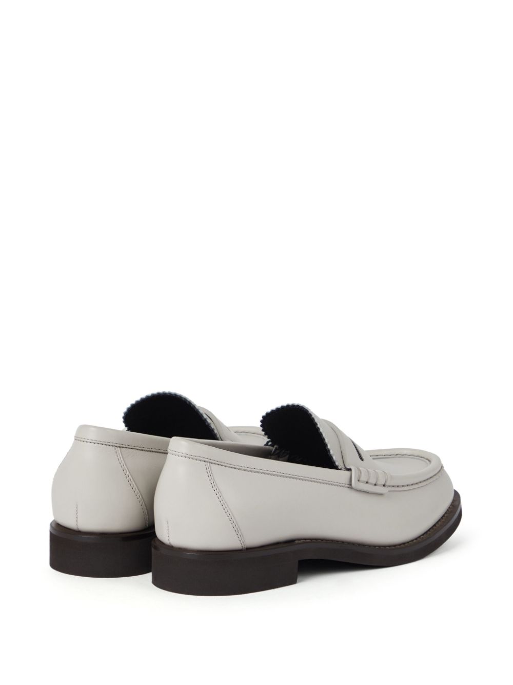 Brunello Cucinelli Penny loafers Wit