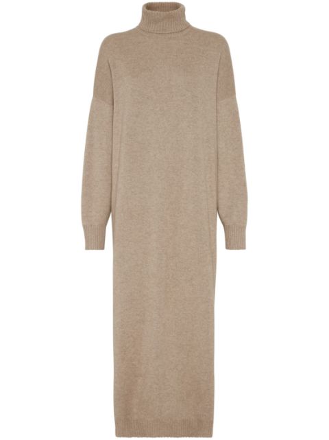 Brunello Cucinelli cashmere midi dress Women