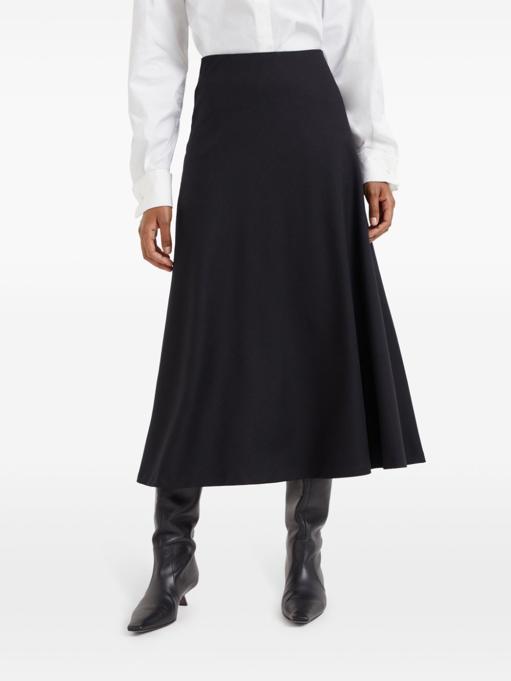 Brunello Cucinelli twill midi skirt Women