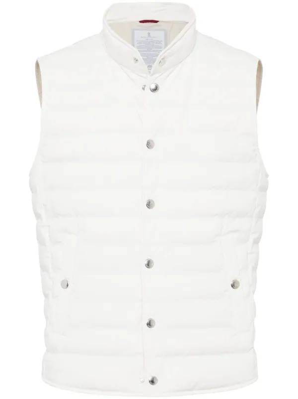 BRUNELLO CUCINELLI 人気キルティングダウンジレ Brunello Cucinelli