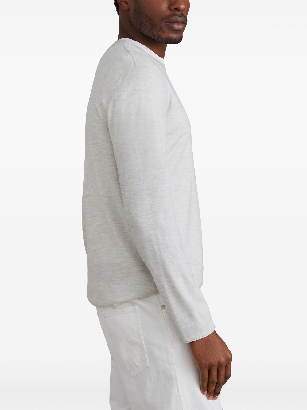 Brunello Cucinelli crew-neck long-sleeve top Men