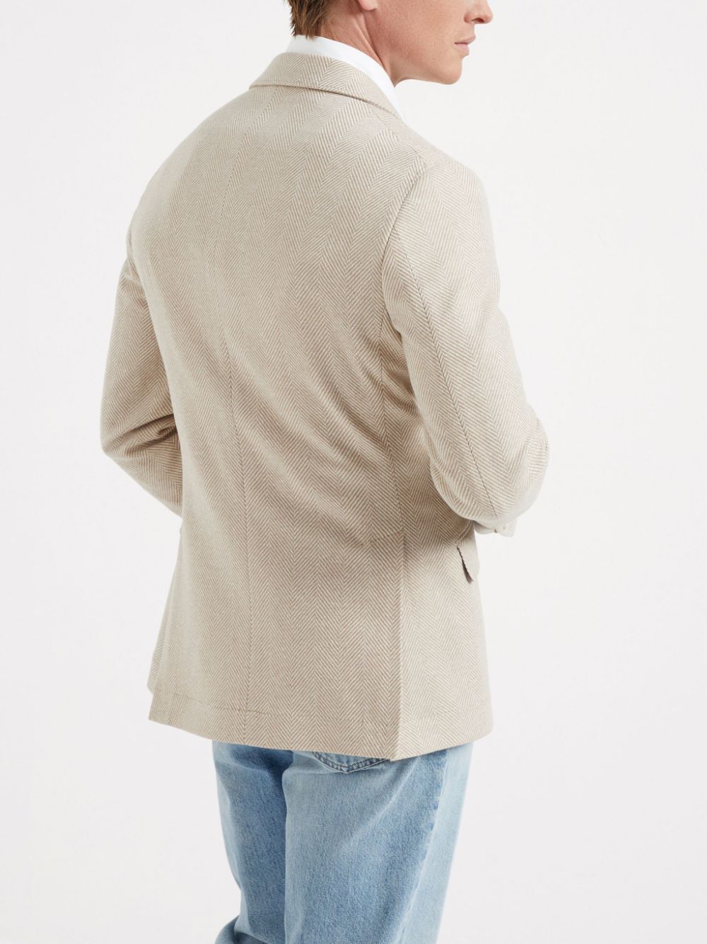 Brunello Cucinelli linen blazer Men