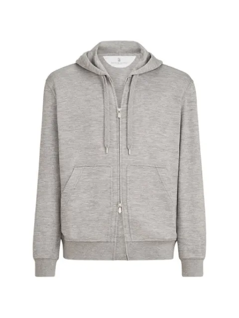 Brunello Cucinelli 드로스트링 후드 가디건