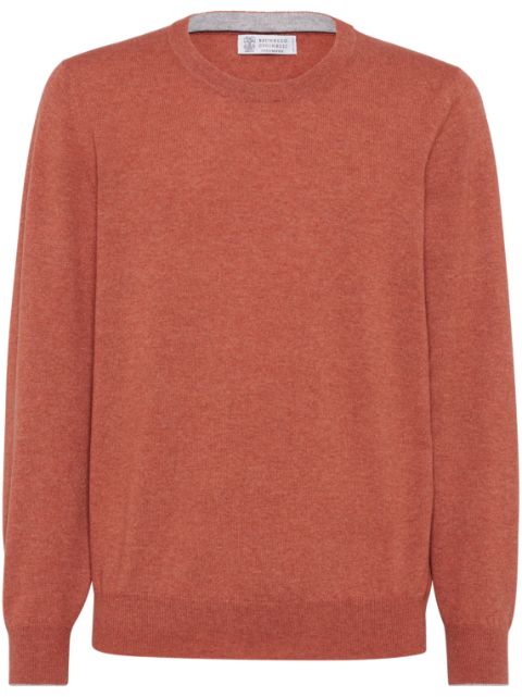 Brunello Cucinelli crew-neck cashmere jumper Men