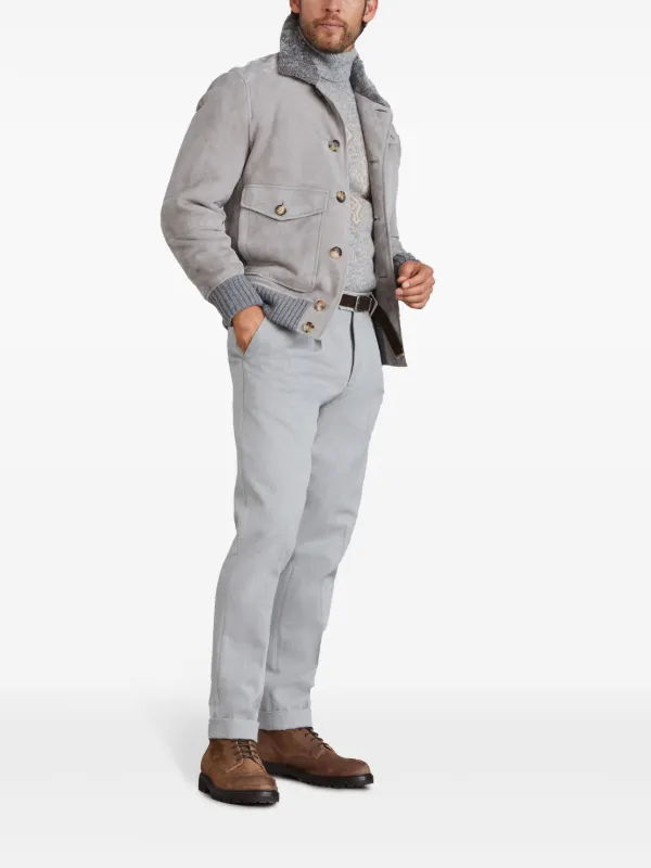 Brunello Cucinelli タートルネック プルオーバー | グレー | FARFETCH JP