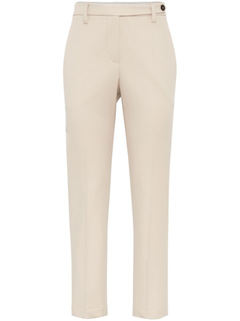 Brunello Cucinelli tapered tailored trousers Women