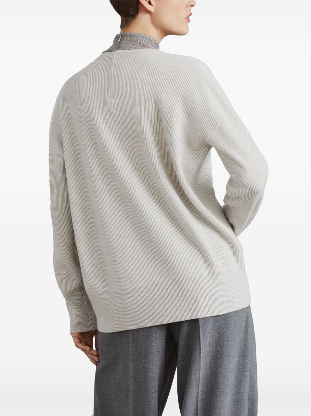 How to buy smart Brunello Cucinelli Monili-chain cashmere jumper Women